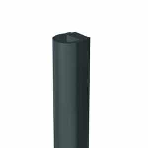 Self-adhesive rubber door seal – 1/4″ height