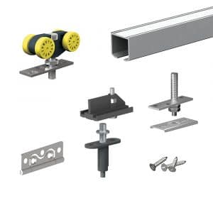 celebrar Asumir Altoparlante Kit de herrajes para puertas correderas plegables - Slidup 140 | MANTION