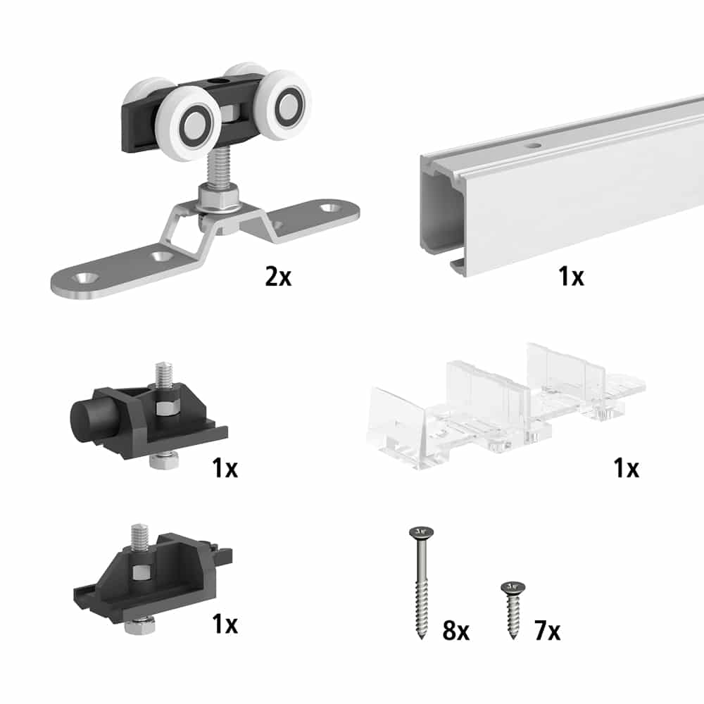 Sliding / Pocket door hardware kit SLID'UP 170 by MANTION USA