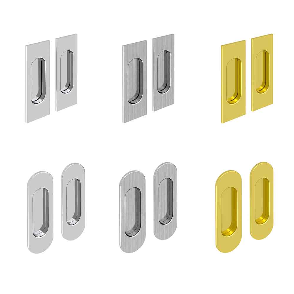 Round flush pull handle SLID'UP by MANTION