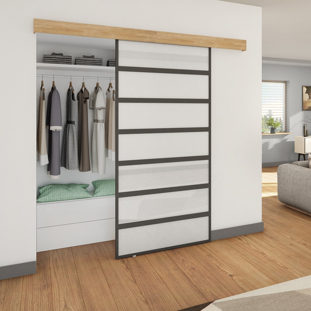SLID'UP 120 - Install a sliding door for wardrobe/closet