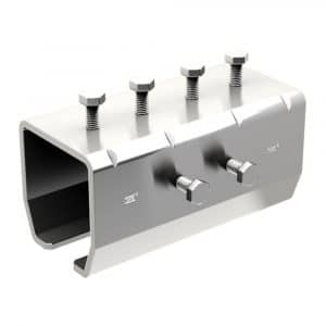 Stainless steel connector sleeve for wall mounting for SLID’UP 2000