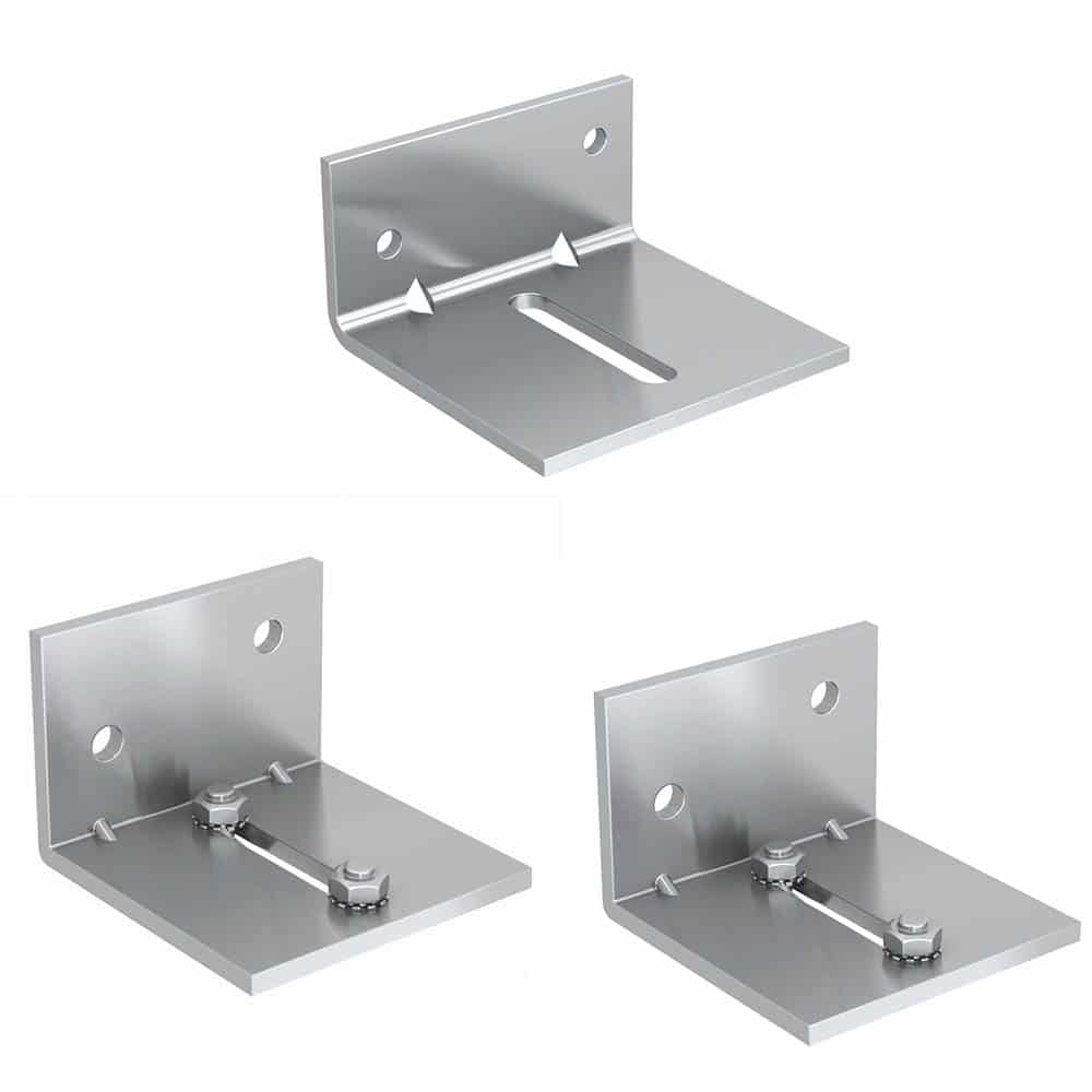 Wall fixing bracket for double-track for SLID’UP 1100, 1200, 1300