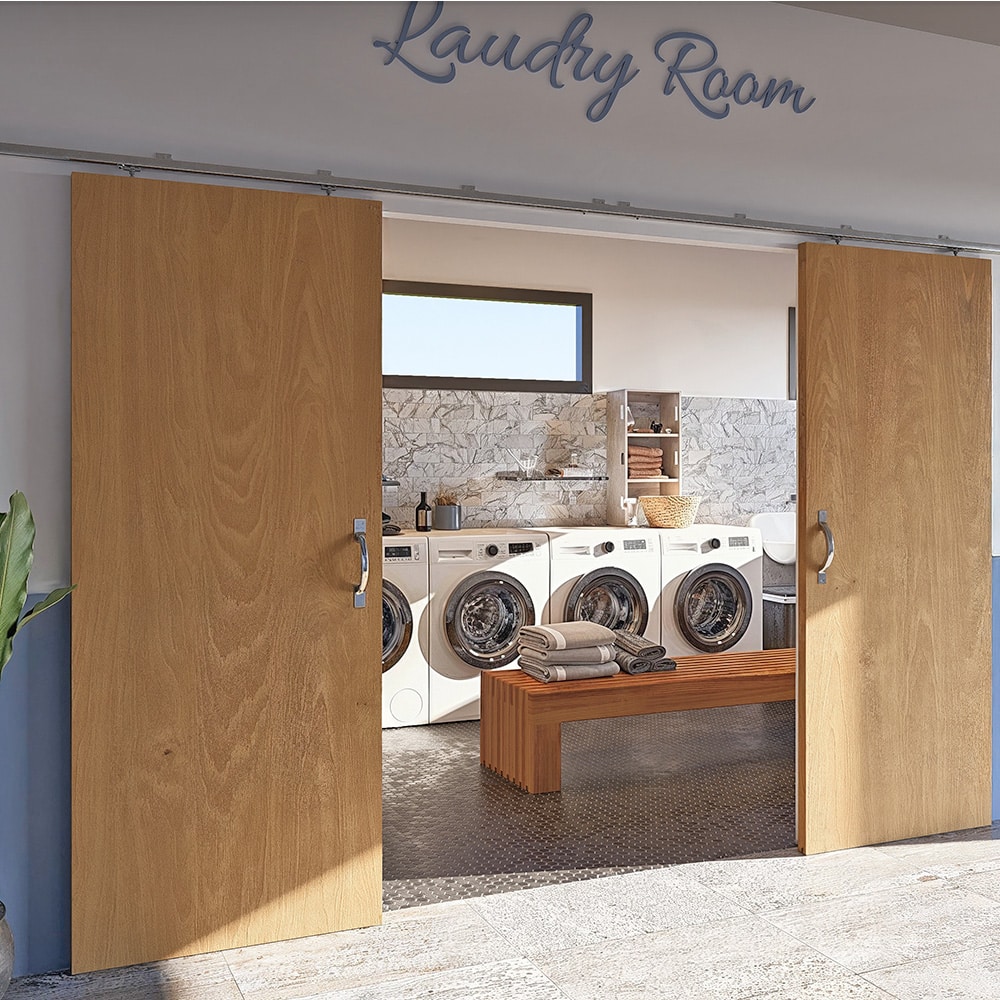 Ambiance picture of our SLID'UP 1200 for 2 partition doors