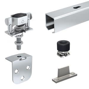 SLID’UP 1200 – Sliding door hardware kit – Aluminum