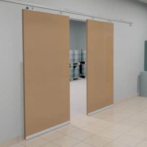 Ambiance picture of our SLID'UP 1300 for 2 exterior doors