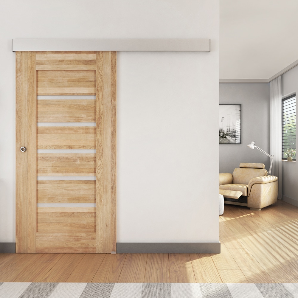 Ambiance image of our sliding door rollers kit for SLID’UP 170 for 1 door up to 260 lbs