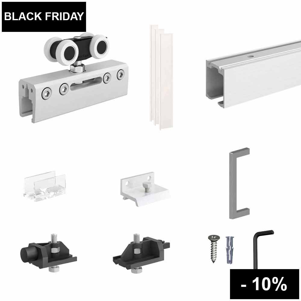 Sliding glass door hardware kit SLID'UP 190 by MANTION Canada