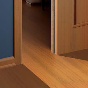 Ambiance image of our beige self-adhesive brush seal – 1/8″ height