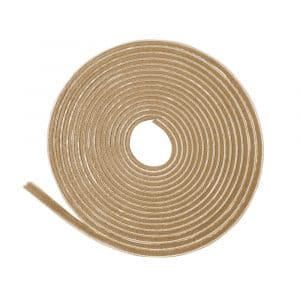 Beige self-adhesive brush seal – 1/8″ height