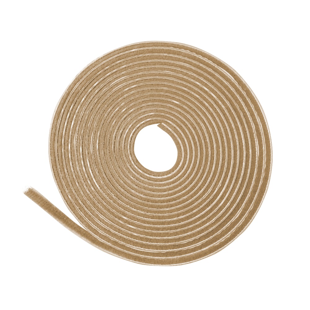 Beige self-adhesive brush seal – 1/8″ height