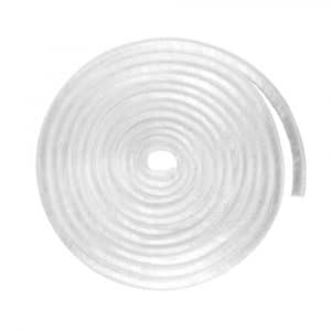 White self-adhesive brush seal – 1/2″ height