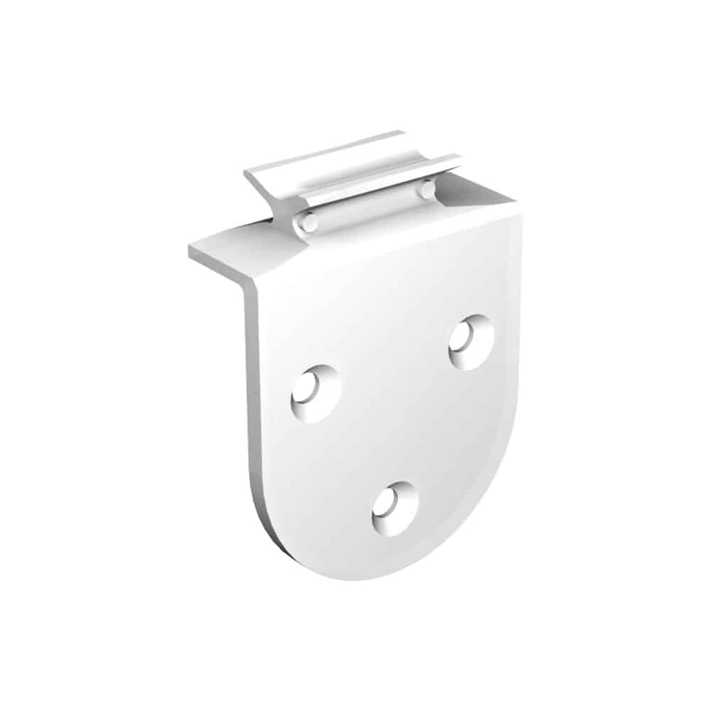 Dismantled polyamide slider for cabinet door hardware kit SLID'UP 1900