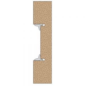 Drawing to explain how to install our transparent flexible seal for SLID'UP 2200