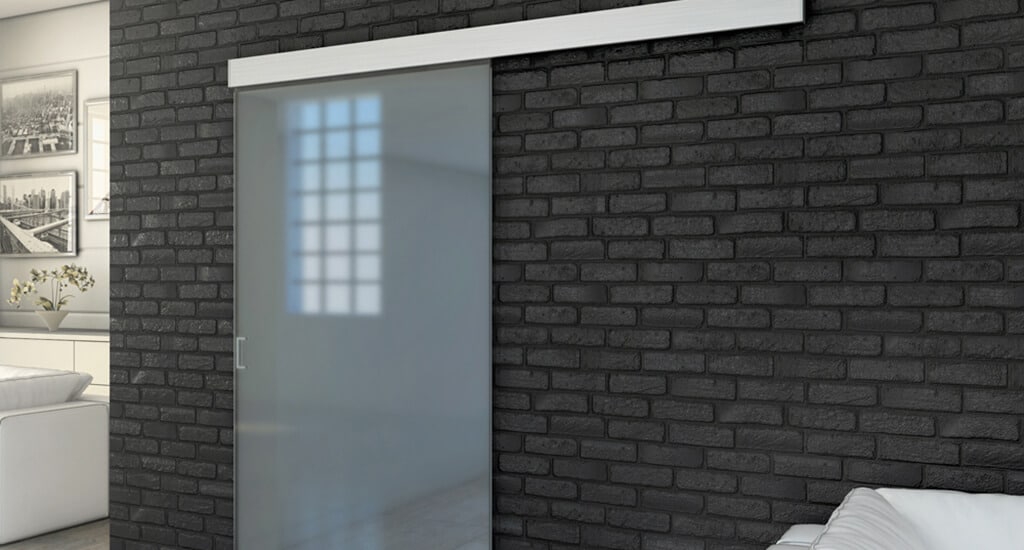 Glass door application home