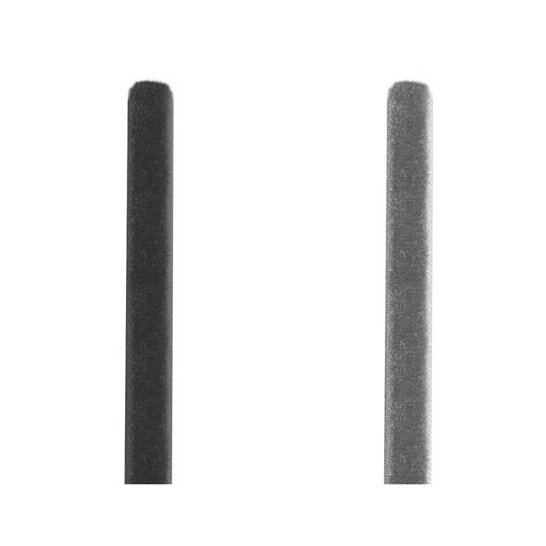 Brush seals - 1/8" height - Black or grey