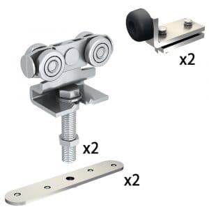Quantity of items in our hanger kit for SLID'UP 2000 - 400 lbs max