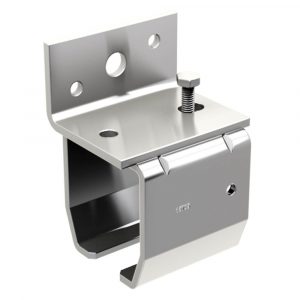 Stainless steel wall mounting sleeve for SLID'UP 2000 - 130 lbs