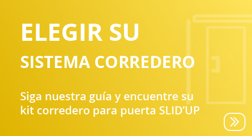 Elegir su kit para puerta corredera
