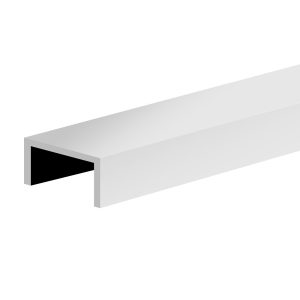 Perfil en U para puerta 16 mm – Long. = 3000 mm – bronce