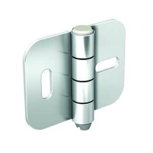 Galvanized Steel Hinge – 5/16″ axle diameter – 2″ height