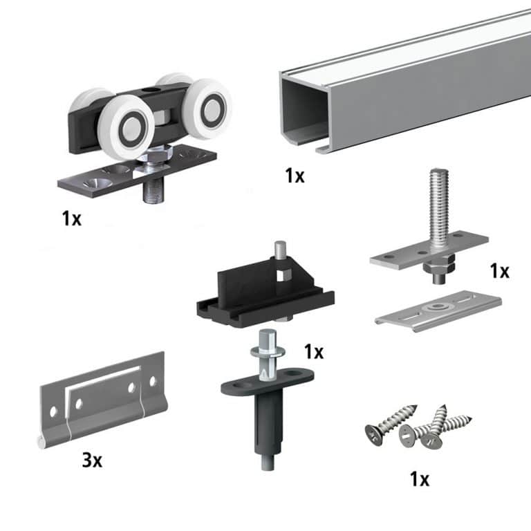 Bifold door hardware kit SLID'UP 150 by MANTION USA