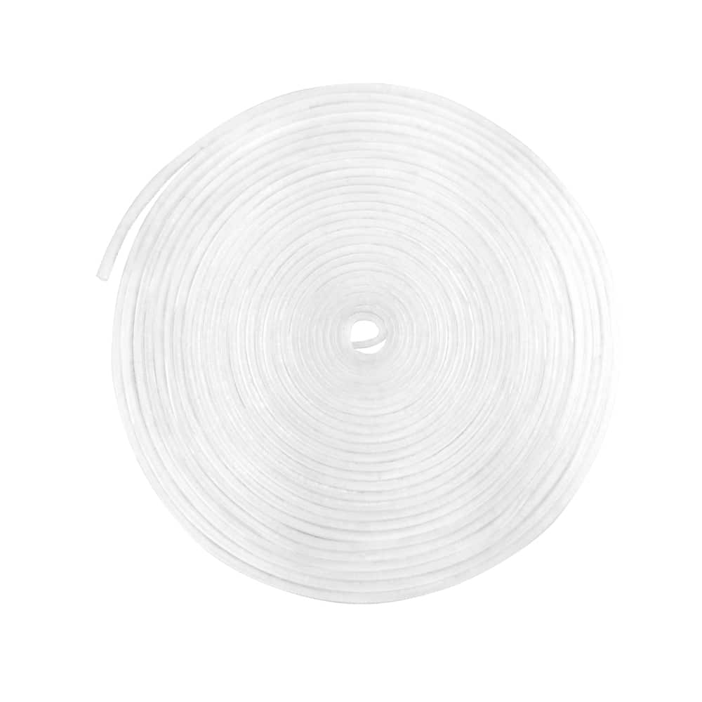 White self-adhesive brush seal – 1/8″ height