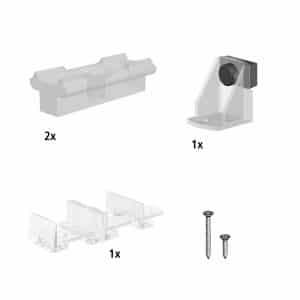 Cabinet door sliders kit for SLID’UP 100