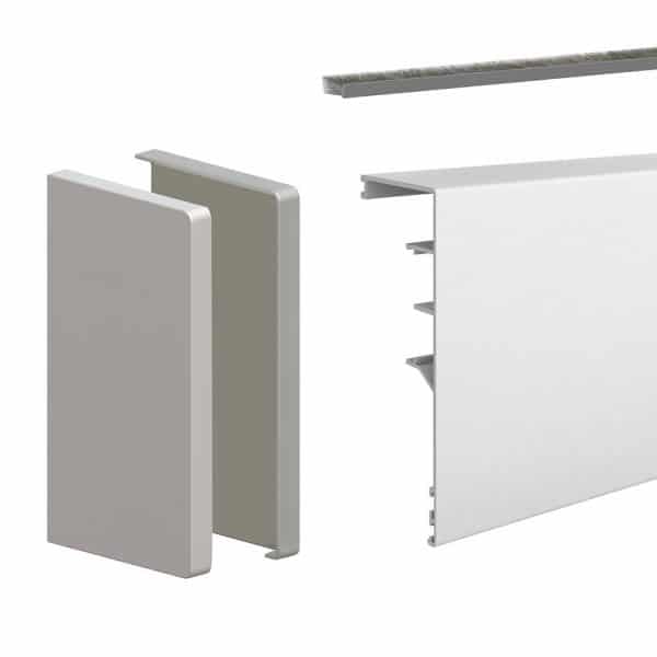 78" Aluminum valance for wall mounting for SLID’UP 160, 170