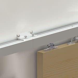 Mounting picture of our Wall connector bracket for SLID’UP 160, 170, 190 for 1-3/4" doors