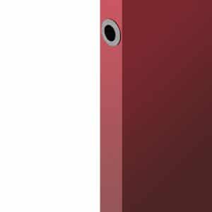Zoom of our satin round finger pull