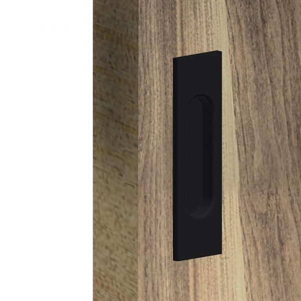 Zoom of our black rectangular handle