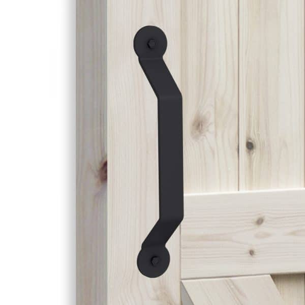 Ambiance image of our black trapezoidal handle