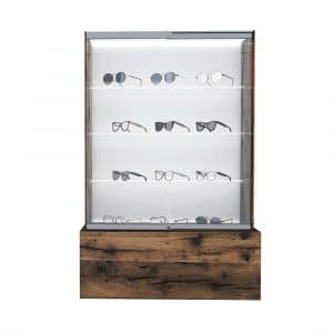Ambiance image of our sliding glass showcase door hardware kit - SLID'UP 290 (2)