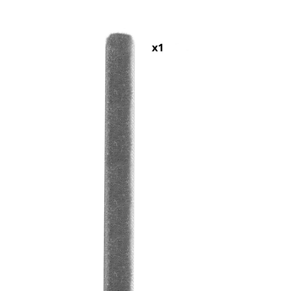 Quantity of items in our brush seals - 1/8" height - Grey