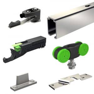 SLID’UP 1000 – Sliding door hardware kit